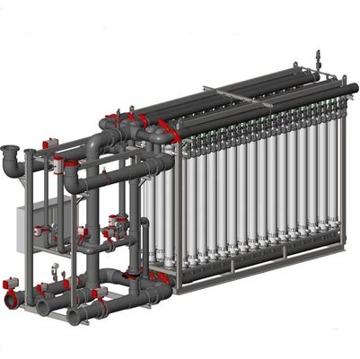 Ultra Filtration Water Purify System , UF Water Desalination Plant