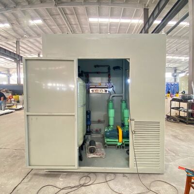 Compact Sewage Treatment Plant Complete Wastewater Treatment Equipment with Pump PLC Motor Slaughter Wast Water System