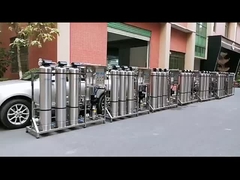 완전 역오스모스 시스템 Ro 물 시스템 시간당 10T 물 처리 공장